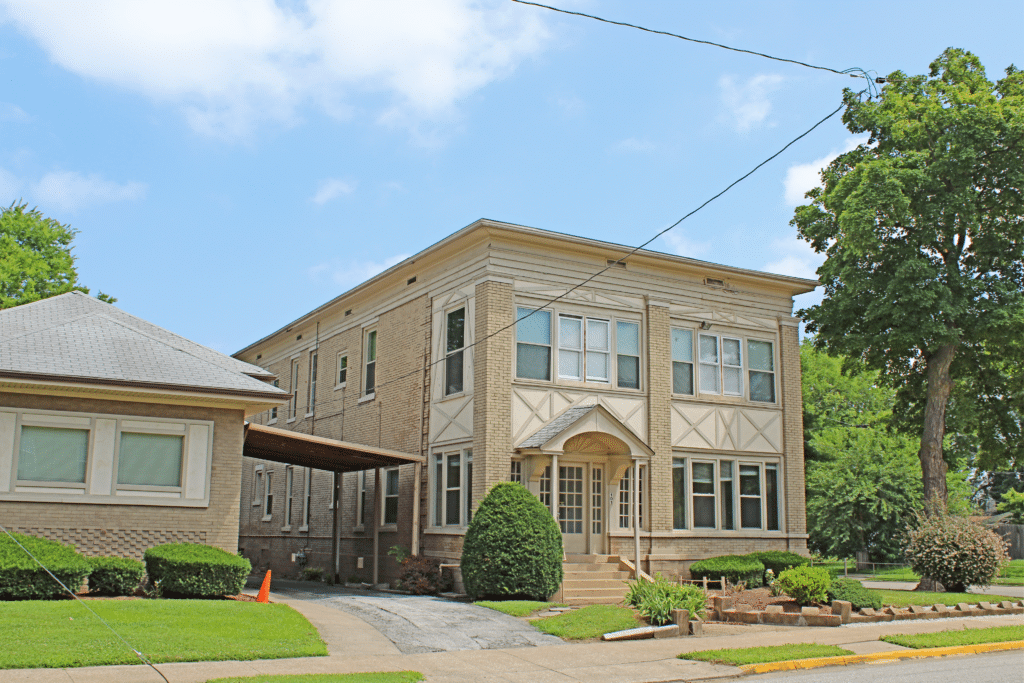 An external image of Ursula Hall.